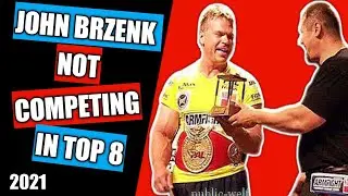John Brzenk is NOT COMPETING in Top 8 | Justin Bishop vs Bill Logsdon