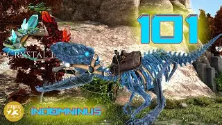 ARK Crystal Isles #101 INDOMINUS REX M&ouml;rder Tour 💎 | Let's Play Gameplay Deutsch