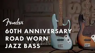 60-я годовщина Road Worn Jazz Bass | Fender