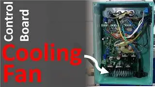 Control Board Cooling Fan for the Mini Milling Machine