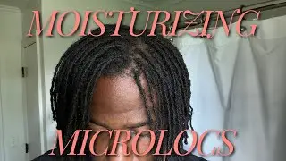 MICROLOCS | MOISTURIZING YOUR LOCS AND SOME BASIC PRODUCTS TO USE ON A BUDGET