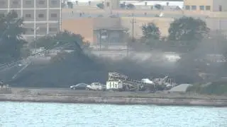 Detroit Petroleum Coke Piles August 7, 2013  3:30 pm