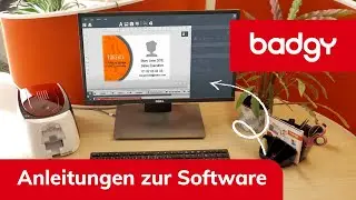 Evolis Badge Studio Software | Erstellen eines Ausweises aus einer Vorlage