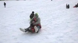 Sledding at Green Hill Park