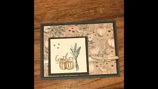 Stampin' Up! Gather Together Card #1