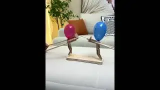 Balloon Bamboo Man Battle