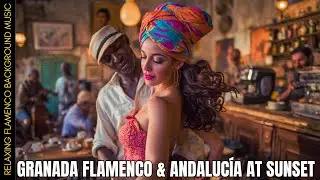 🔥Granada Flamenco & Andaluc&iacute;a at Sunset &ndash; Relaxing Flamenco Background Music | Dancing in M&aacute;laga