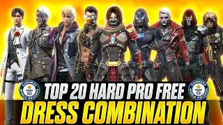 TOP 20 ULTRA PRO DRESS COMBINATION || HARD PRO FREE DRESS COMBINATION || MAD HYPER GAMING 🔥