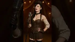 Miss Kareena Not my Circus Music Video Steampunk #ai #cover #aiart