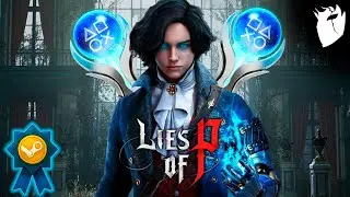 AURA +  Pegando todas as conquistas de Lies Of P/ platinando / Souls Like