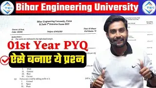 BEU English PYQ 2022 solutions | Engineering English | Exam Preparation
