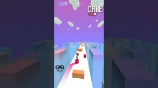 NOOB vs PRO vs HACKER in CUBE SURFER MAX LEVEL - Gameplay - Ikko Fire