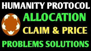 Humanity Protocol Airdrop Update | Humanity Protocol Allocation Check, Claim & Price | H Token Price