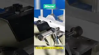 PVC Profiles V notch saw for windows and doors