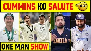 PAT CUMMINS ONE MAN ARMY: ROHIT SHARMA KO DIKHAYI ASLI CAPTAINCY, PAT CUMMINS KO SALUTE !
