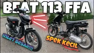 BONGKAR SPEK BEAT STANDAR BALAP | SPEK KECIL BERANI ADU🔥