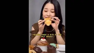 Ofc bcs it's a salt bread😐🤣 #bahiyyih #hikaru #huening_bahiyyih #kep1er #shorts #bread #eat #funny