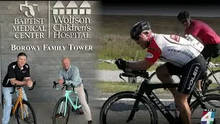 5K mile cross-country bike ride to raise money for childhood cancer