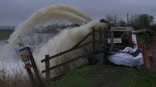 Southwest England battles floods and record rainfall