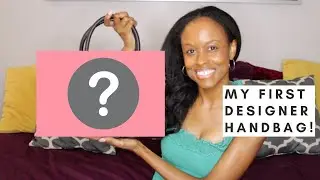 MY FIRST DESIGNER HANDBAG PURCHASE!!! My review on the bag and how to clean it!