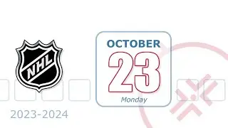 NHL 22 October : Scores and Standings
