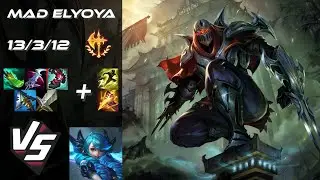MAD Lions Elyoya JUNGLE Zed vs Gwen - EU Challenger Patch 25.S1.7