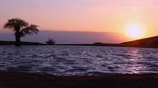 Lake in the desert