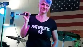Shelly Mack and the ReUnion, Walk all Over You, at Dave Kempka's Birthday Party, April 17th 2021
