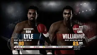 Fight Night Champion Ron Lyle VS Carl Williams