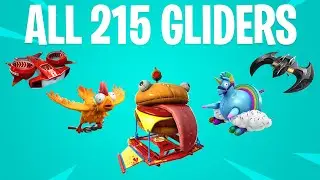 FORTNITE ALL GLIDERS (All 11 Season Gliders)