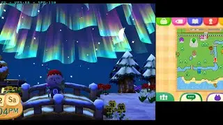 Playing animal crossing new leaf live