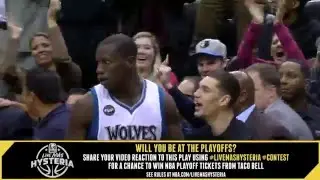 Taco Bell #LiveMasHYSTERIA: Gorgui Dieng Buzzer Beater