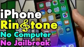 Make and Customize iPhone Ringtone from Music Without Computer or iTunes No JailBreak