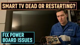 Smart TV Dead or Restarting? Fix Power Board Issues Like a Pro!