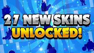 Unlocking 27 New Skins in Brawl Stars!