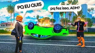 VIREI ADM ABUSER POR 1 DIA NO GTA RP