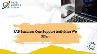 Trust Fintech Limited SAP B1 Support and Maintenance Service