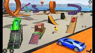 Impossible Car Stunt Games: Extreme Racing Tracks (Free Cars Mode)