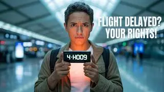Flight Delayed 4 Hours? Your Rights, Compensation & Options! (EU, US, Canada) ✈️
