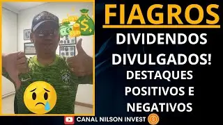 🚜FIAGROS: DIVIDENDOS! HOUVE SURPRESAS? BBGO 