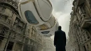 Echoes: Iron Metropolis Winter ❄️ | AI Sci-Fi Retro-Futurism