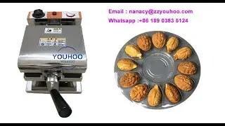 manjoo cake bakery machine / manju korean walnut cake maker / deli manjoo cake making equipment