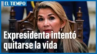 Expresidenta de Bolivia Jeanine A&ntilde;ez intent&oacute; 