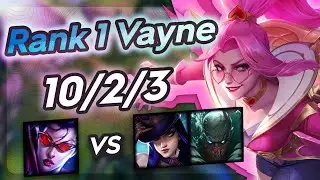 Vayne Vs Caitlyn Pyke - ADC Gameplay