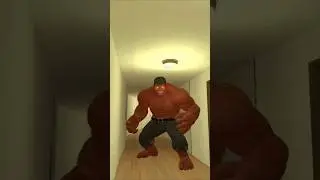 RED HULK VS PILLAR CHASE NPCS #garrysmod #gmod #hulk #pillarchase2