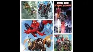 Fortnite x Marvel Zero War Comic Issue #2 Variant Covers