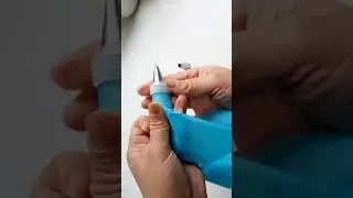 How to fit Nozzle in reusable piping bag using Coupler