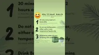 how to  prepare Pure Organic Barley