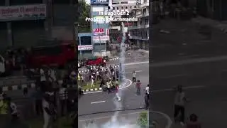 In Huge Gen Z Protests In Kathmandu #genz #protest #in #kathmandu #nepal #SpeakUp #nepali #youth🇳🇵