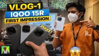 VLOG-1 is finally here! 🚀Here&rsquo;s my honest First Impression of the iQOO 15R 🔥